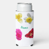 Daffodil, Tulips and Roses スリム缶クーラー (Seltzer正面)