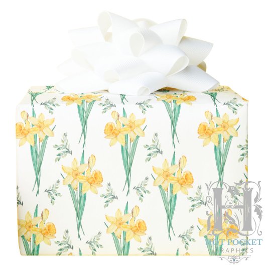 Daffodil Wrapping Paper ラッピングペーパー