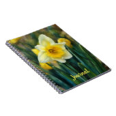Daffodil Yellow Flower Personal Journal ノートブック (右側)