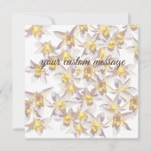 Daffodilsあなたは私のbridesmaidカードになる 招待状 (裏面)