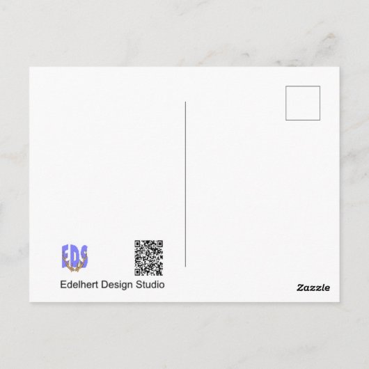 Daffodilsハッピーイースター顧客。文字はがき ポストカード (裏面)