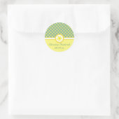 Daffodil's結婚,お土産シール ラウンドシール (バッグ)