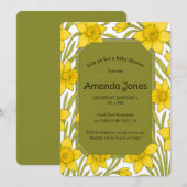 Daffodils  招待状 (正面/裏面)