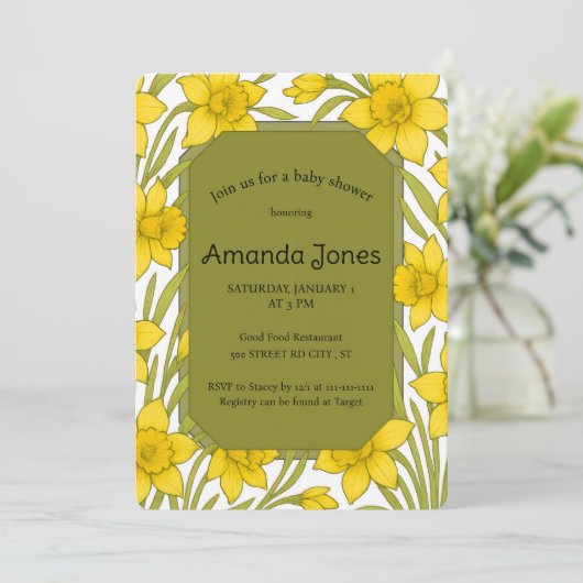 Daffodils  招待状 (スタンド正面)