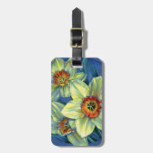 'Daffodils -春の喜び'荷札 ラゲッジタグ (正面縦)