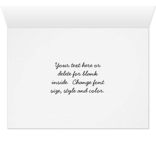 Daffodils By Brook Flower Photography Note Card (内部横(下))