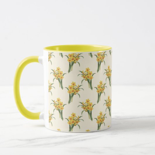 Daffodils pattern マグカップ (左)