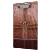 Daffy Cool Retro Beautiful Monogram クリップボード (左)