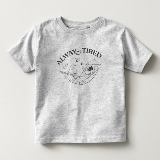 DAFFY DUCK™ いつも眠そう トドラーTシャツ (正面)