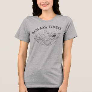 DAFFY DUCK™ いつも眠そう トライブレンドTシャツ