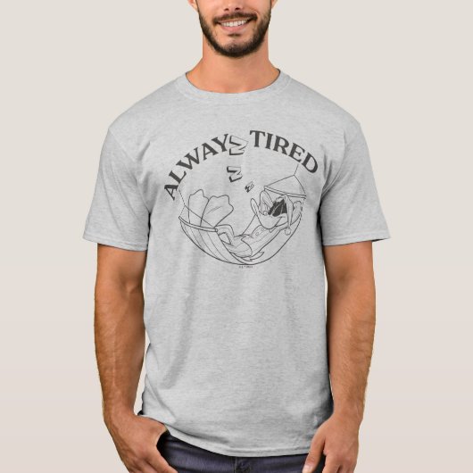 DAFFY DUCK™ いつも眠そう Tシャツ (正面)