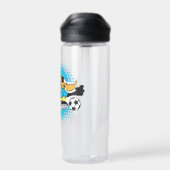 DAFFY DUCK™ アルゼンチンチーム サッカー グラフィック ウォーターボトル (背面)