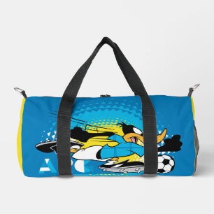 DAFFY DUCK™ アルゼンチンチーム サッカー グラフィック ダッフルバッグ