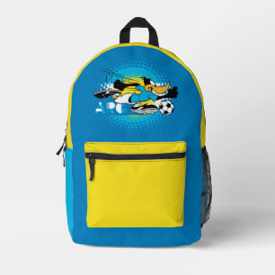 DAFFY DUCK™ アルゼンチンチーム サッカー グラフィック プリントバックパック