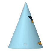 DAFFY DUCK™両腕クロスカラー パーティーハット (左)