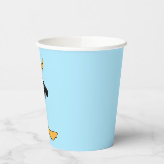 DAFFY DUCK™両腕クロスカラー 紙コップ (左)