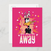 DAFFY DUCK™ -吹 You 遠くに Me (ダッフィーダック) シーズンポストカード (正面/裏面)