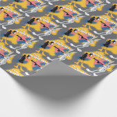 DAFFY DUCK™ & BUGS BUNNY™ "You're Despicable" ラッピングペーパー (角)