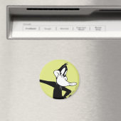 DAFFY DUCK™ Leaning Against a Wall マグネット (インサイチュ (食洗機))