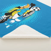 DAFFY DUCK™ Team Argentina Soccer Graphic シェルパブランケット (3/4)