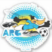 DAFFY DUCK™ Team Argentina Soccer Graphic シール (正面)