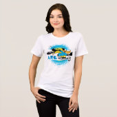 DAFFY DUCK™ Team Argentina Soccer Graphic トライブレンドＴシャツ (正面全面)