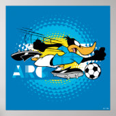 DAFFY DUCK™ Team Argentina Soccer Graphic ポスター (正面)