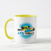 DAFFY DUCK™ Team Argentina Soccer Graphic マグカップ (左)