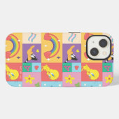 DAFFY DUCK™ & TWEETY™ - プライド柄 iPhoneケース (裏面横)