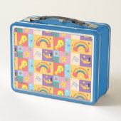 DAFFY DUCK™ & TWEETY™ - Pride Pattern メタルランチボックス (裏面)