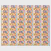 DAFFY DUCK™ & TWETY™ -プライドパターン ラッピングペーパー (フラット)