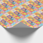 DAFFY DUCK™ & TWETY™ -プライドパターン ラッピングペーパー (角)