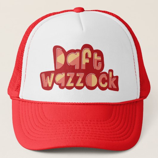 Daft Wazzock（イギリス）、Yorkshire Slang Hat キャップ (正面)
