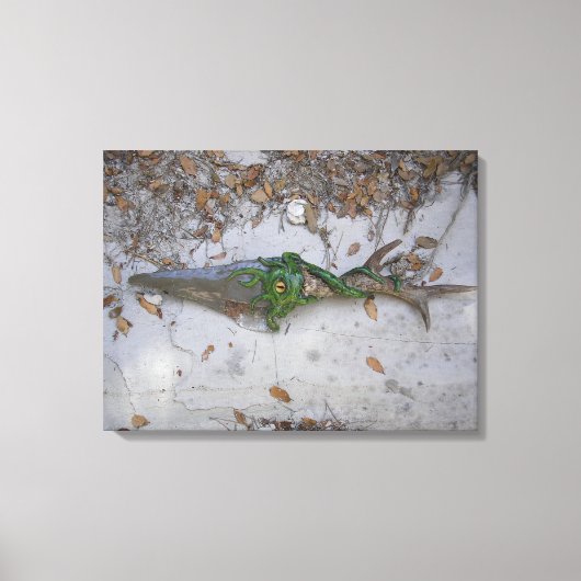 daga, athame, wicca, ritual, dagger, athame, wicca キャンバスプリント (正面)