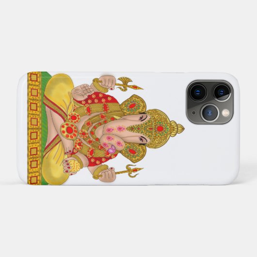 Dagduseth Ganesha Phone Cover Case-Mate iPhoneケース (裏面(横))