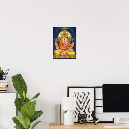 Dagdusheth Ganesha Poster ポスター (ホームオフィス)