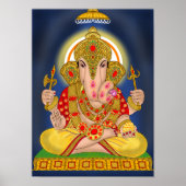 Dagdusheth Ganesha Poster ポスター (正面)