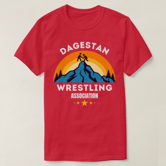 Dagestan Wrestling Tシャツ (デザイン正面)
