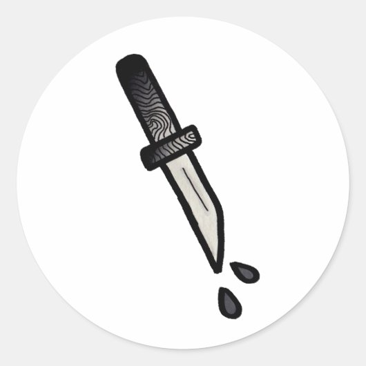 DAGGER //シール。 ラウンドシール (正面)