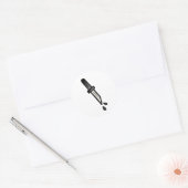 DAGGER //シール。 ラウンドシール (封筒)