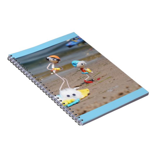 Dagje strand van de Fubby's  ノートブック (右側)