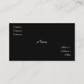 Dagonおよびフェニックスの名刺 名刺 (裏面)