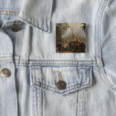 Dagonの素晴らしい塔および隣接したScenerの眺め 缶バッジ (インサイチュ)