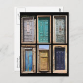 Dahabのドア ポストカード (正面/裏面)