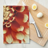 Dahiaの皿タオル キッチンタオル (四つ折り)