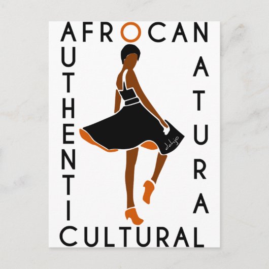 Dahjoのデザイン ポストカード (正面)