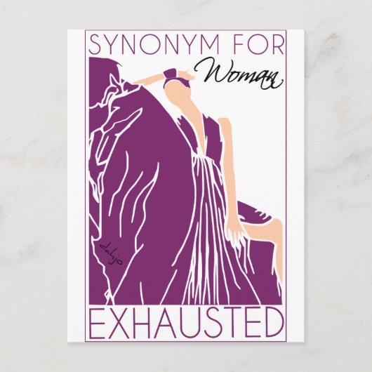 DAHJOデザイン ポストカード (正面)