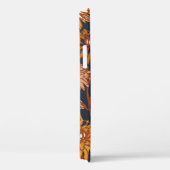 Dahliaと菊の継ぎ目はっきりしたのないパターン、 Case-Mate iPhoneケース (裏面 / 右)