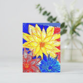 Dahlia  ポストカード (スタンド正面)