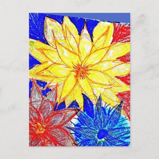 Dahlia  ポストカード (正面)